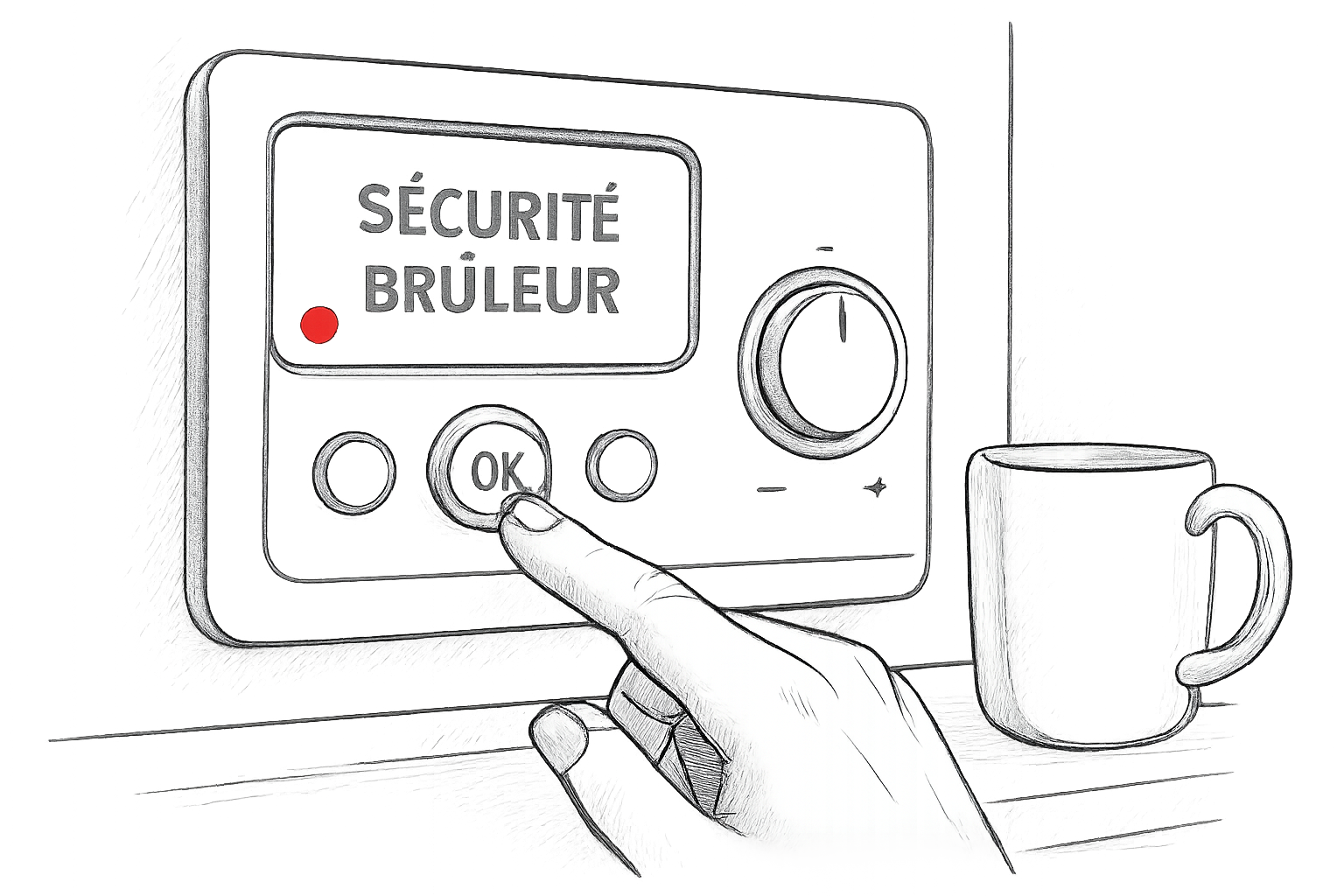 chaudiere frisquet securite bruleur