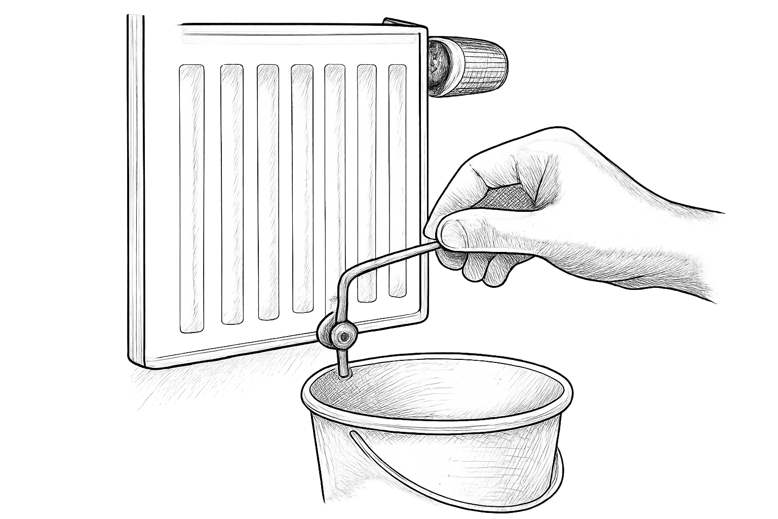 comment fermer un radiateur à eau
