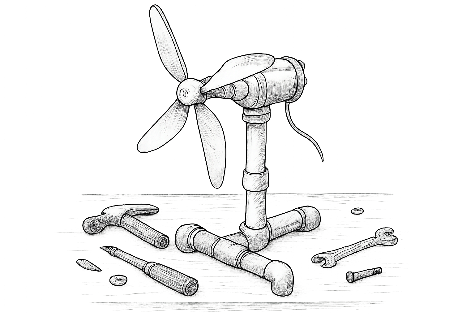 fabriquer une éolienne