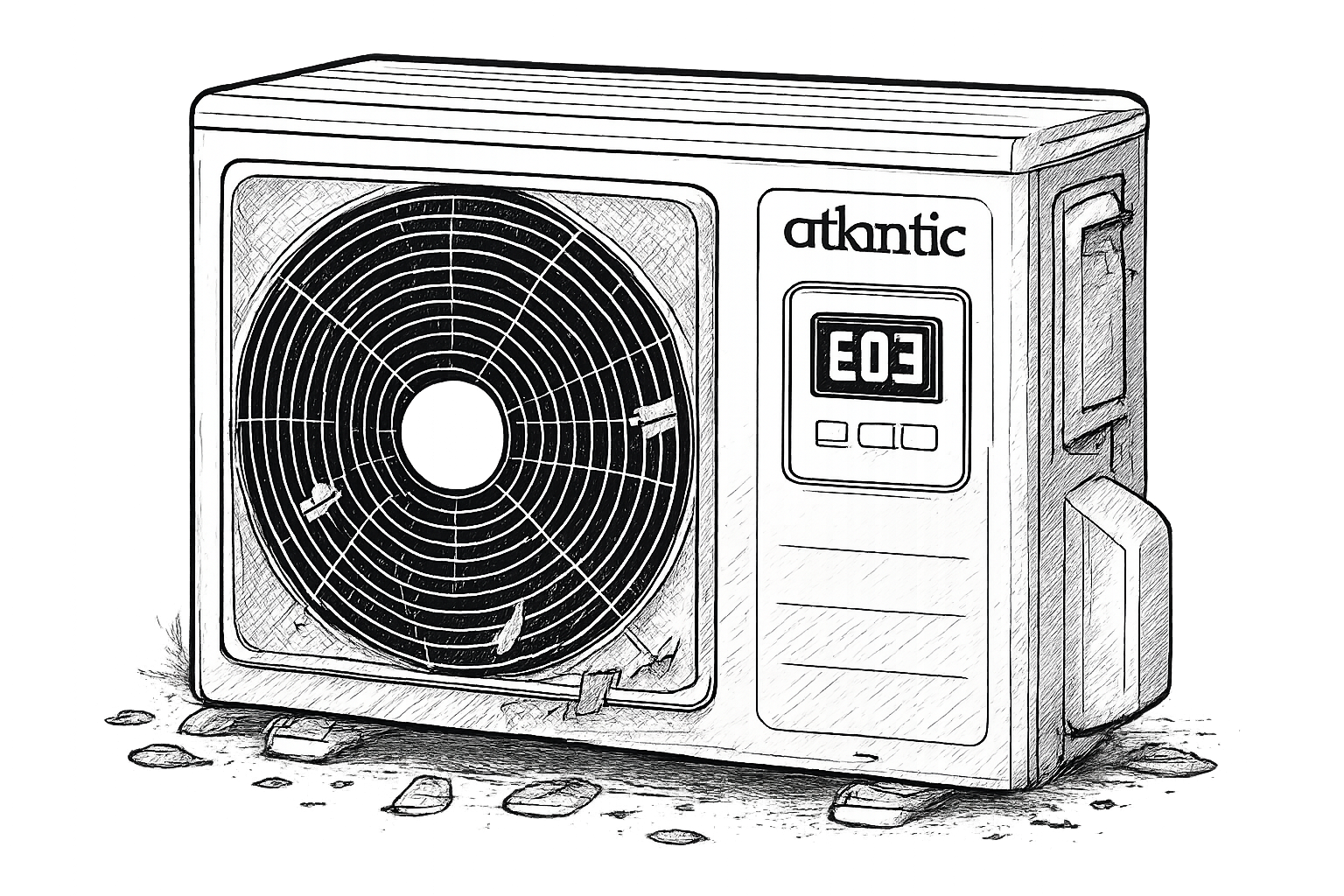 pompe à chaleur atlantic ne chauffe pas