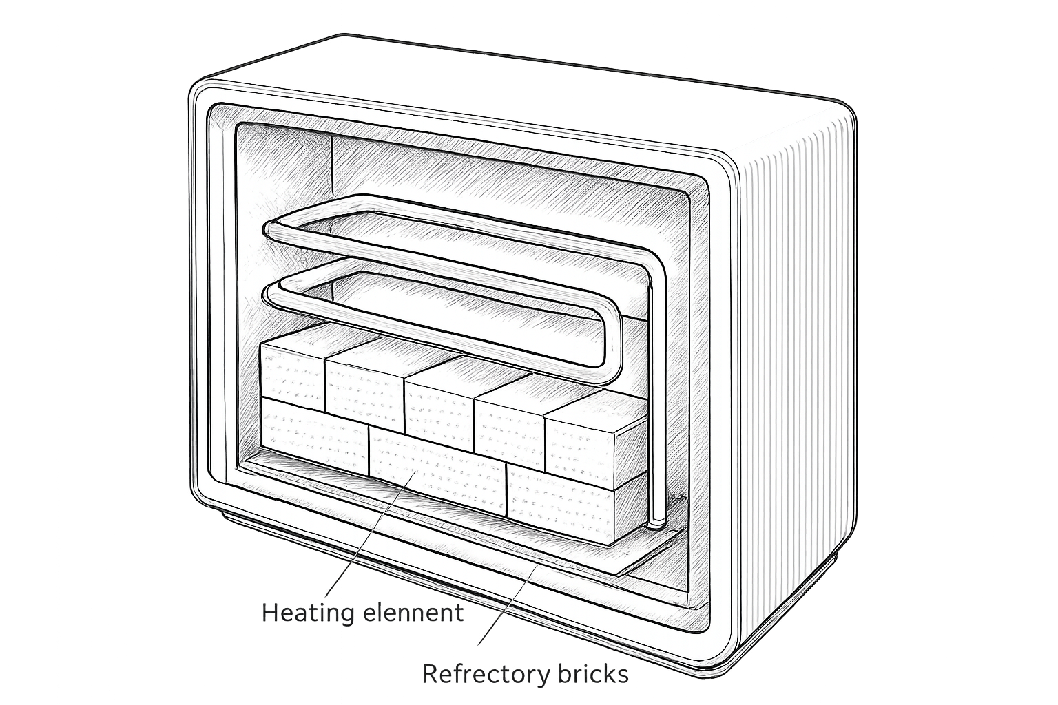 radiateur accumulateur brique réfractaire noirot