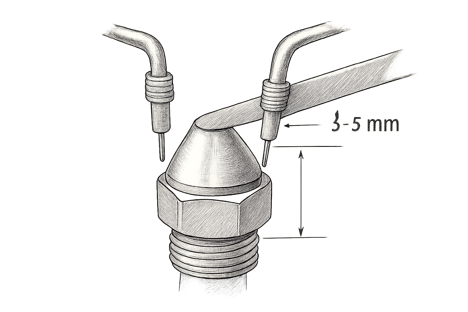 reglage electrode bruleur fioul