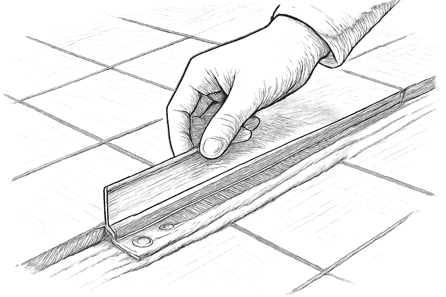 finition carrelage exterieur