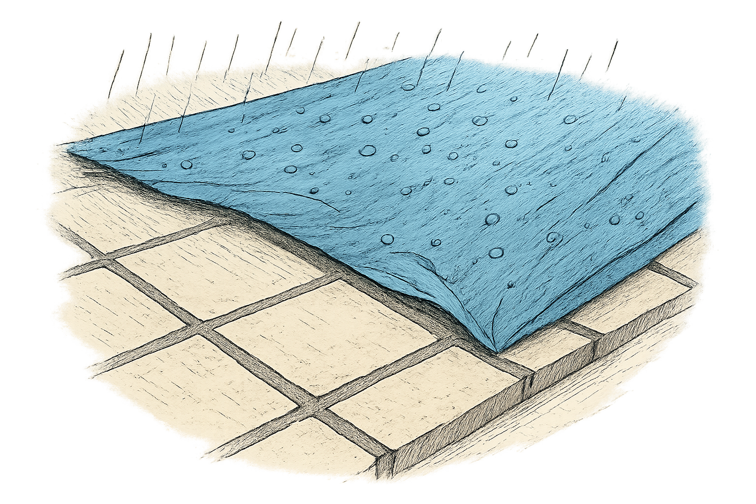 temps de séchage joint carrelage extérieur pluie